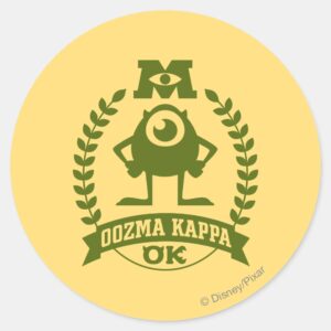 Mike_-_OOZMA_KAPPA_Classic_Round_Sticker_1 Mike OOZMA KAPPA Classic Round Sticker