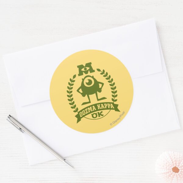 Mike_-_OOZMA_KAPPA_Classic_Round_Sticker_3 Mike OOZMA KAPPA Classic Round Sticker