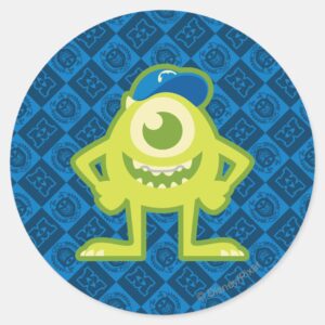 Mike 1 Classic Round Sticker