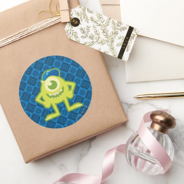 Mike_1_classic_round_sticker_5 Mike 1 Classic Round Sticker