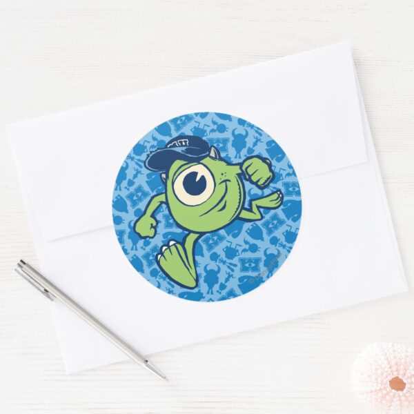 Mike_3_classic_round_sticker_3 Mike 3 Classic Round Sticker