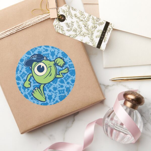 Mike_3_classic_round_sticker_5 Mike 3 Classic Round Sticker