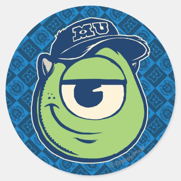 Mike_4_classic_round_sticker_1 Mike 4 Classic Round Sticker