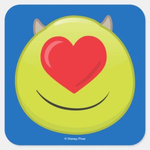 Mike Emoji Square Sticker