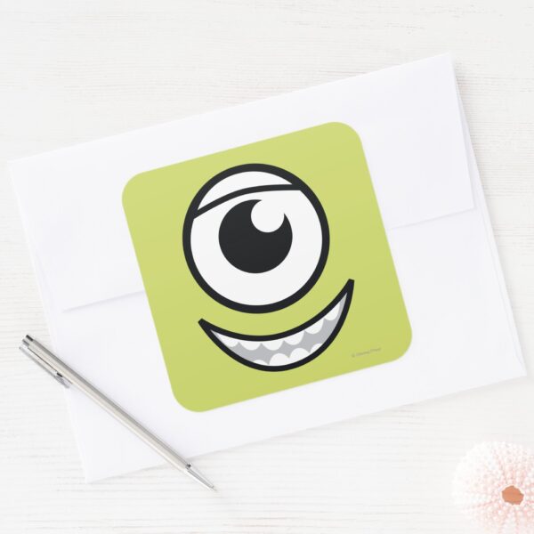 Mike_Face_Square_Sticker_3 Mike Face Square Sticker