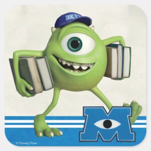 Mike Holding Books Square Sticker