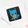 Mini_Batman_Sketch_Square_Sticker_3 Mini Batman Sketch Square Sticker