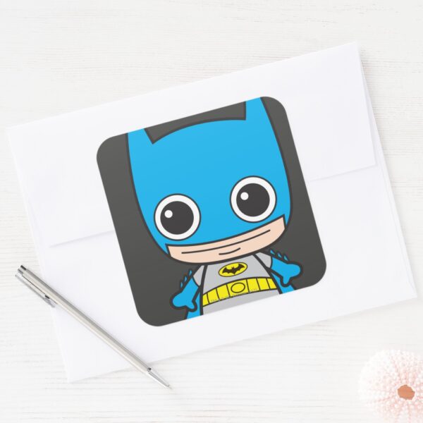 Mini_Batman_Square_Sticker_3 Mini Batman Square Sticker