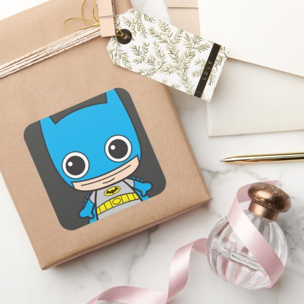Mini_Batman_Square_Sticker_5 Mini Batman Square Sticker