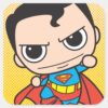 Mini_Superman_Flying_Square_Sticker_1 Mini Superman Flying Square Sticker