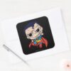 Mini_Superman_Sketch_-_Flying_Square_Sticker_3 Mini Superman Sketch Flying Square Sticker