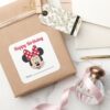 Minnie_Mouse_-_Bow___A_Gift_From_-_Birthday_Square_Sticker_5 Minnie Mouse Bow A Gift From Birthday Square Sticker