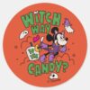 Minnie_Mouse_-_Witch_Way_to_the_Candy_Classic_Round_Sticker_1 Minnie Mouse Witch Way To The Candy Classic Round Sticker