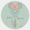 Minnie_Mouse_Dream_Catcher___Follow_Your_Dreams_Classic_Round_Sticker_1 Minnie Mouse Dream Catcher Follow Your Dreams Classic Round Sticker