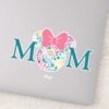 Minnie Mouse Floral Icon Happy Mothers Day Sticker