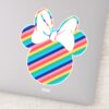 Minnie Mouse Rainbow Icon Sticker