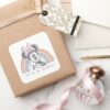 Minnie_Mouse_Rainbow_Watercolor_Baby_Shower_Square_Sticker_5 Minnie Mouse Rainbow Watercolor Baby Shower Square Sticker