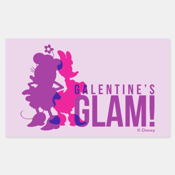 Minnie_Mouse_&_Daisy_Duck___Galentine's_Glam!_Rectangular_Sticker_1 Minnie Mouse Daisy Duck Galentines Glam Rectangular Sticker