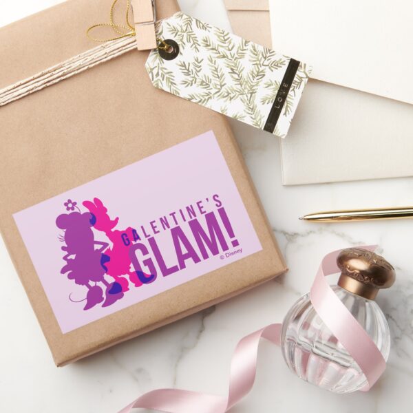 Minnie_Mouse_&_Daisy_Duck___Galentine's_Glam!_Rectangular_Sticker_5 Minnie Mouse Daisy Duck Galentines Glam Rectangular Sticker