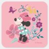 Minnie_Mouse_&_Flowers_-_Happy_Mother's_Day_Square_Sticker_1 Minnie Mouse Flowers Happy Mothers Day Square Sticker