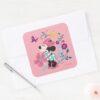 Minnie_Mouse_&_Flowers_-_Happy_Mother's_Day_Square_Sticker_3 Minnie Mouse Flowers Happy Mothers Day Square Sticker