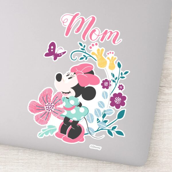 Minnie_Mouse_&_Flowers_-_Happy_Mother's_Day_Sticker_1 Minnie Mouse Flowers Happy Mothers Day Sticker