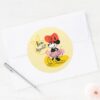 Minnie_Mouse___Bon_Appetit!_Classic_Round_Sticker_3 Minnie Mouse Bon Appetit Classic Round Sticker