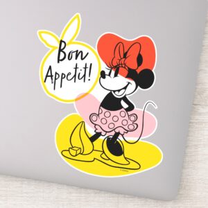 Minnie Mouse Bon Appetit Sticker