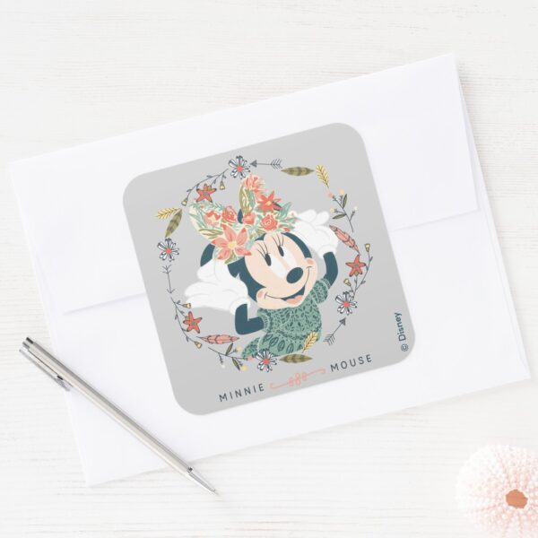 Minnie_Mouse___Chase_Adventure_Square_Sticker_3 Minnie Mouse Chase Adventure Square Sticker