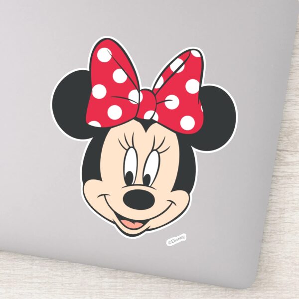 Minnie_Mouse___Head_Logo_Sticker_1 Minnie Mouse Head Logo Sticker