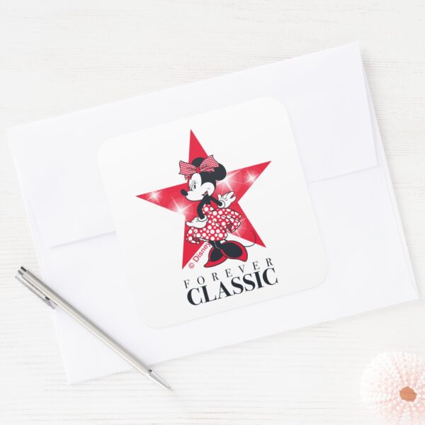 Minnie_Mouse___Hollywood_-_Forever_Classic_Square_Sticker_3 Minnie Mouse Hollywood Forever Classic Square Sticker