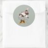 Minnie_Mouse___Minnie_Strikes_a_Pose_Classic_Round_Sticker_3 Minnie Mouse Minnie Strikes A Pose Classic Round Sticker