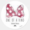 Minnie_Mouse___One_Of_A_Kind_Classic_Round_Sticker_1 Minnie Mouse One Of A Kind Classic Round Sticker