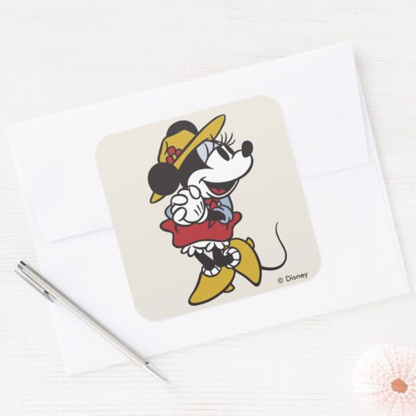 Minnie_Mouse___Outdoor_Minnie_Square_Sticker_3 Minnie Mouse Outdoor Minnie Square Sticker