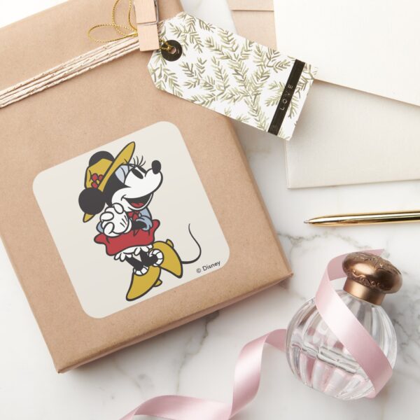 Minnie_Mouse___Outdoor_Minnie_Square_Sticker_5 Minnie Mouse Outdoor Minnie Square Sticker