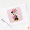 Minnie_Mouse___Posing_in_Pink_Square_Sticker_3 Minnie Mouse Posing In Pink Square Sticker