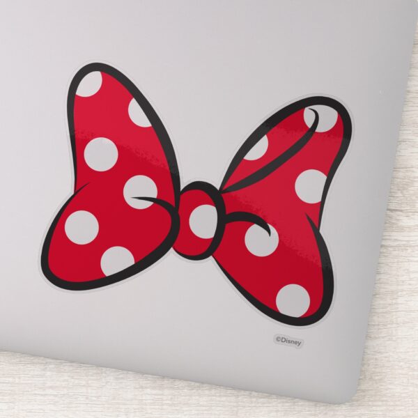 Minnie_Mouse___Red_Polka_Dot_Bow_Sticker_1 Minnie Mouse Red Polka Dot Bow Sticker