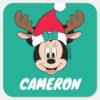 Minnie_Mouse___Reindeer_Antlers___Add_Your_Name_Square_Sticker_1 Minnie Mouse Reindeer Antlers Add Your Name Square Sticker