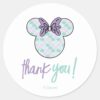 Minnie_Mouse___Teal_&_Purple_Mermaid_Birthday_Classic_Round_Sticker_2 Minnie Mouse Teal Purple Mermaid Birthday Classic Round Sticker