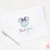 Minnie_Mouse___Teal_&_Purple_Mermaid_Birthday_Classic_Round_Sticker_4 Minnie Mouse Teal Purple Mermaid Birthday Classic Round Sticker