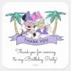 Minnie_&_Daisy___Ice_Cream_Birthday_Thank_You_Square_Sticker_1 Minnie Daisy Ice Cream Birthday Thank You Square Sticker