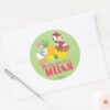 Minnie___Minnie_Says_Your'e_One_In_A_Melon_Classic_Round_Sticker_3 Minnie Minnie Says Youre One In A Melon Classic Round Sticker