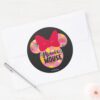 Minnie___Minnie_Tropical_Logo_Classic_Round_Sticker_3 Minnie Minnie Tropical Logo Classic Round Sticker