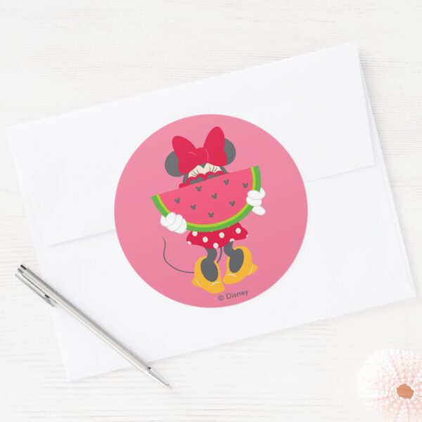 Minnie___Minnie's_Tropical_Adventure_Classic_Round_Sticker_3 Minnie Minnies Tropical Adventure Classic Round Sticker