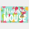 Minnie___Minnie's_Tropical_Pose_Rectangular_Sticker_1 Minnie Minnies Tropical Pose Rectangular Sticker