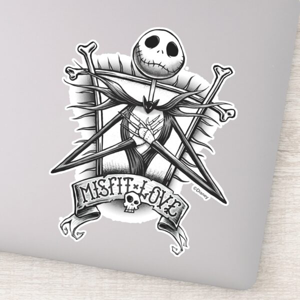 Misfit_Love___Jack_Skellington_Sticker_9 Misfit Love Jack Skellington Sticker
