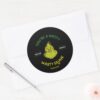 Mister_Grinch___You're_a_Nasty_Wasty_Skunk_Classic_Round_Sticker_3 Mister Grinch Youre A Nasty Wasty Skunk Classic Round Sticker