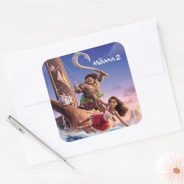 Moana_2_Theatrical_Art_Square_Sticker_3 Moana 2 Theatrical Art Square Sticker