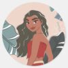 Moana_Captured_Moment_Classic_Round_Sticker_1 Moana Captured Moment Classic Round Sticker