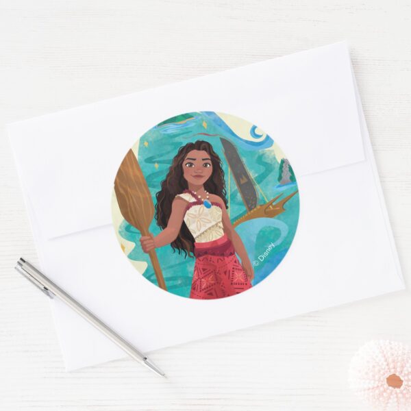 Moana_Sailing_Spirit_Classic_Round_Sticker_3 Moana Sailing Spirit Classic Round Sticker